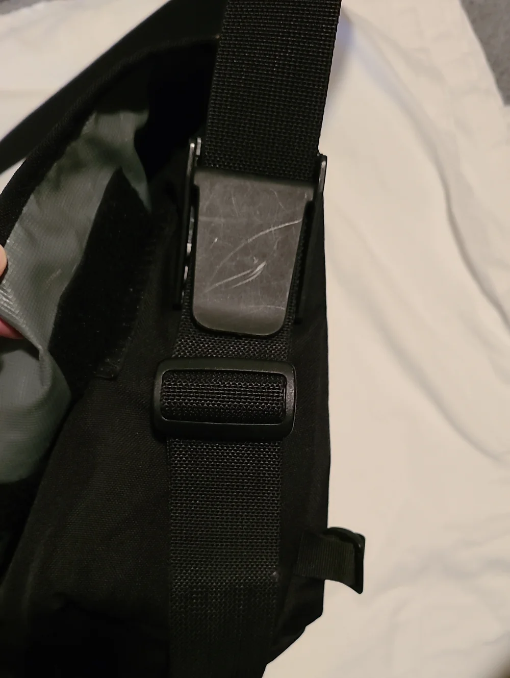 Kamp New York The Messanger Gear, Black USA Cordura Plus Bag Pack